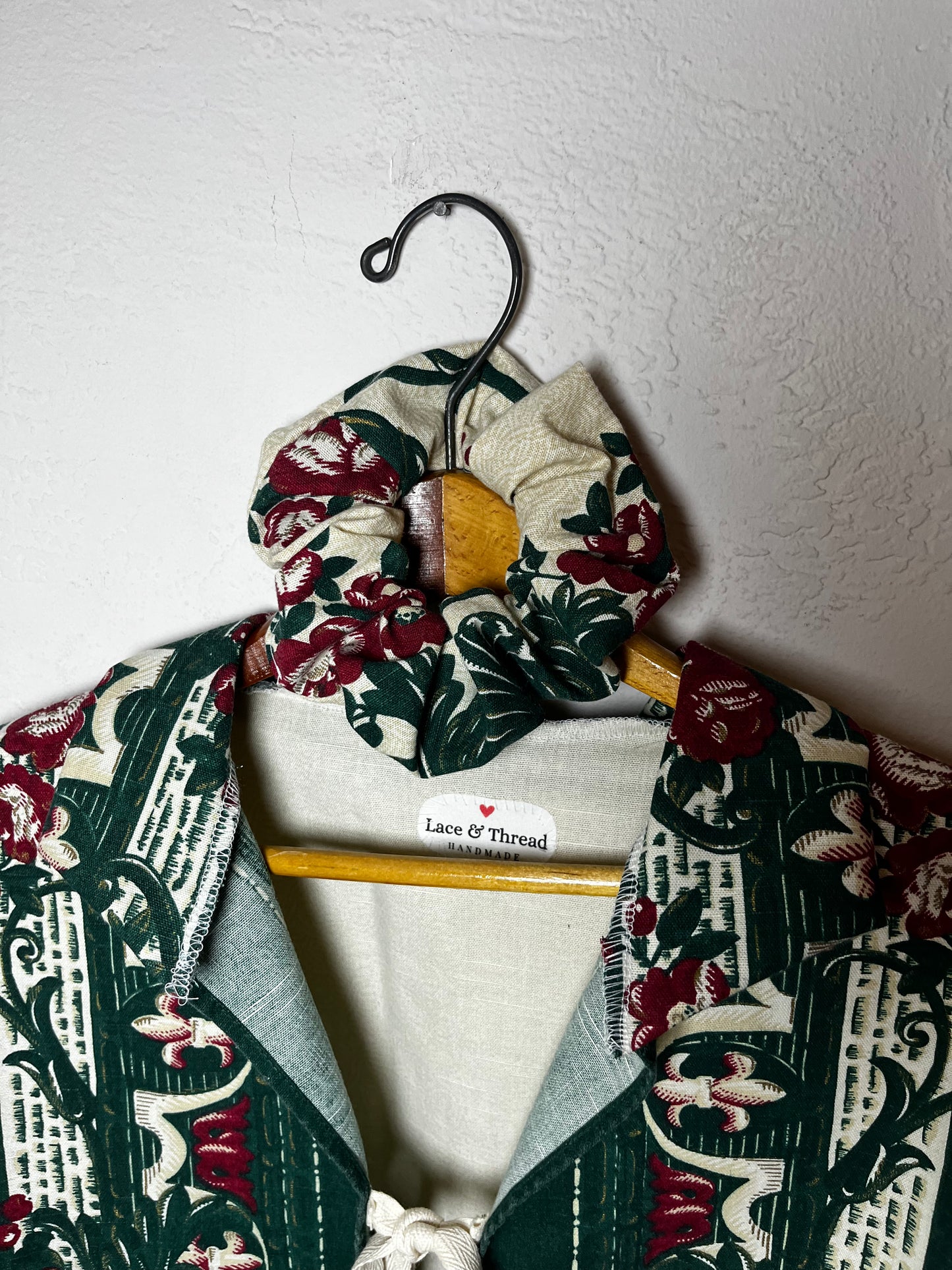 Flower Garden Blouse #1 - Size Medium - Upcycled