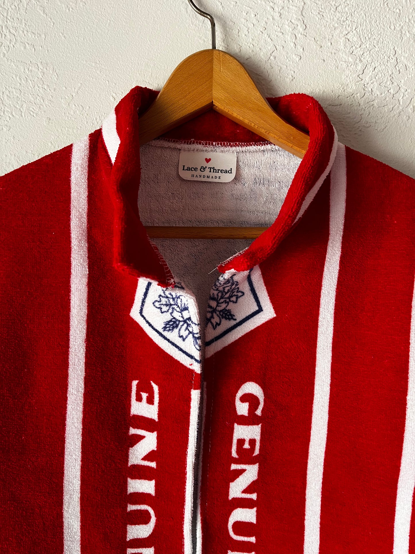 Upcycled Vintage Budweiser Towel - Gettin' Tipsy Women's Top